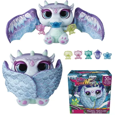 Produktbild von Hasbro FurReal MoodWings Interaktiver Schneedrache F1389