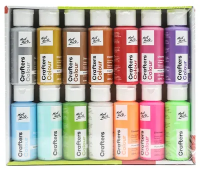 Productafbeelding van 14 Delige Acrylverf Set voor Creatieve Projecten