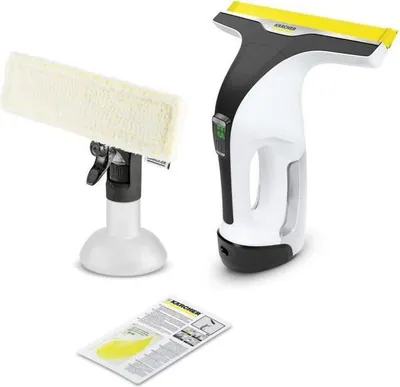 Obrázek produktu pro Čistič oken Kärcher WV 6 Plus, XL stěrka 280 mm, doba provozu 100 min, akumulátor 3,65 V, bílá barva