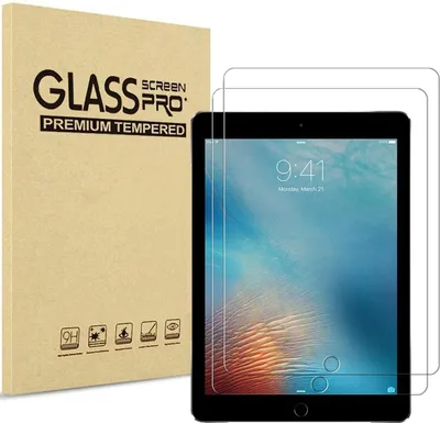 Obrázok produktu pre Tvrdené sklo pre iPad AIR 1 / AIR 2 / Pro / 5 / 6 [2 kusy] Screen Protector Film Anti-Scratch Glass Resistant Phonillico®