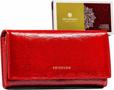 Produktbild von Peterson Brieftasche für Frauen Zeuxali rot One size