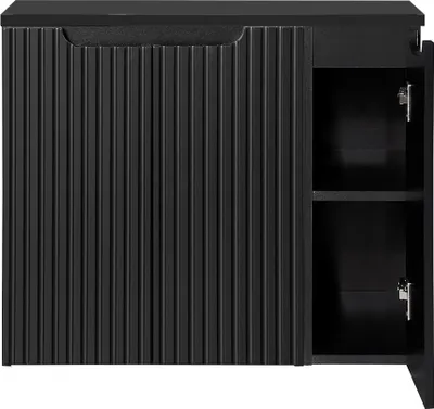 Produktbild von Waschtisch-Unterschrank 80cm, in schwarz, NEWPORT-56-BLACK