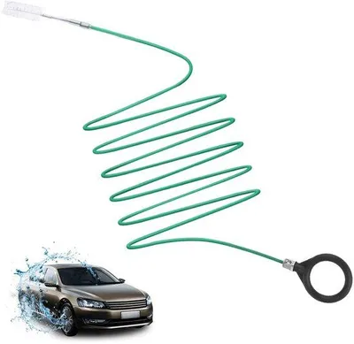 Produktbild von Flexibele auto-afvoerborstel aus Kunststoff, 300 cm lang, für Schiebedächer und Auto-Enteisungsanlagen