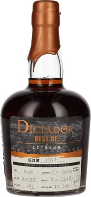 Produktbild von Dictador BEST OF 1977 EXTREMO Rum 42% Vol. 0,7l