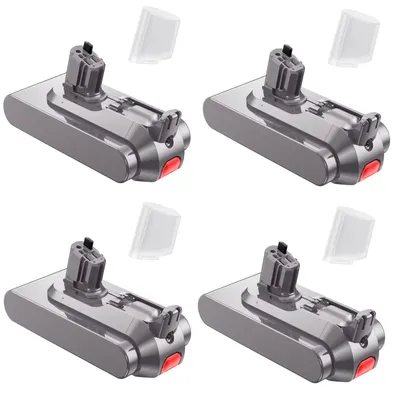 Obrázek produktu pro Náhradní baterie do vysavače - Li-Ion, 25,2 V, 6000 mAh - Pro modely V11, V15 Click-in - Kompatibilní s modely SV15, SV16, SV17, SV22, SV28, SV29, SV47 - Balení 4 kusů