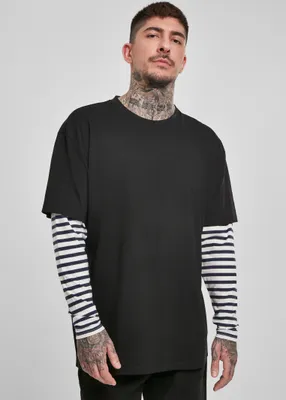 Obrázok produktu pre Urban Classics - Oversized Double Layer Longsleeve schwarz -