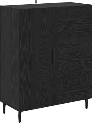 Immagine prodotto di Credenza con cassetto Rovere Nero 69,5 x 34 x 90 cm