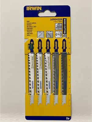 Obrázek produktu pro IRWIN Jig saw blades, 5PK T234X