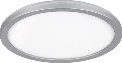 Image de Rabalux LED Plafonnier LAMBERT argent _28cm H : 2,8cm IP44