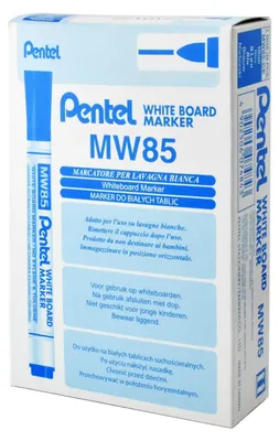 Image de Pentel MW85 marqueur 12 pièce(s) Pointe ogive Bleu