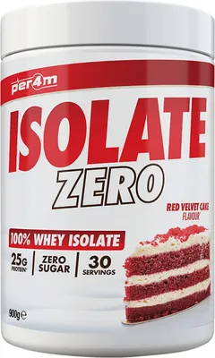 Produktbild von Per4m Whey Isolate Zero (900g) Red Velvet Cake - Eiweiße - Molkenprotein-Isolat