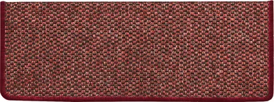 Produktbild von Stufenmatte in Sisal-Optik Kalkutta in vielen Farben Rot Rechteckig 23,5 x 65 cm