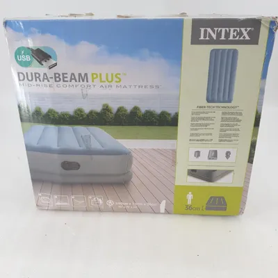 Produktbild von Intex 64157, Einzelmatratze, Rechteck, Innen & Außen, Integrierte Luftpumpe