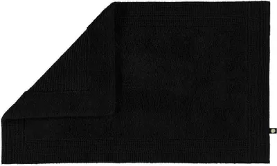 Produktbild von Rhomtuft Badteppich Prestige eckig 80 x 160 cm  Farbe  schwarz