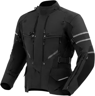 Produktbild von Rebelhorn Range wasserdichte Motorrad Textiljacke, schwarz, XL