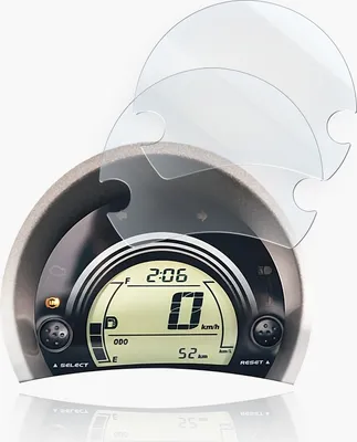 Produktbild von Tachoschutzfolie Displayschutzfolie passend für Yamaha NMAX 155 2013 -2018 Matt