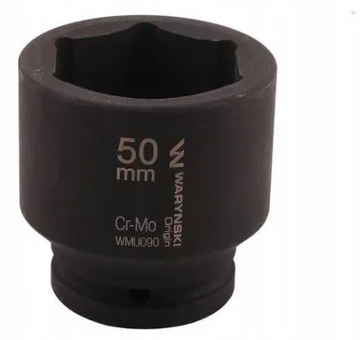 Obrázok produktu pre Waryński nástrčná hlavica na skrutkovač s príklepom, šesťhranná, 3/4 palca, 50 mm, CrMo