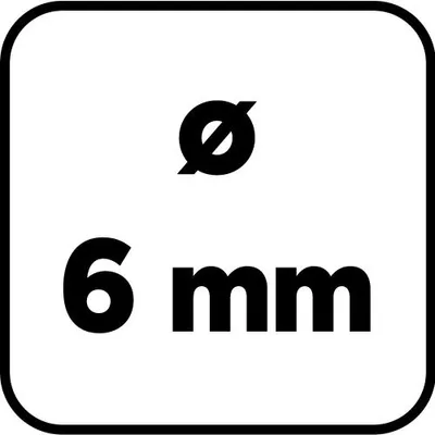 Immagine prodotto di Seghetto a tazza diamantato da 6 mm