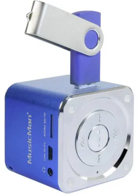 Image de Technaxx Mini MusicMan Soundstation bleu