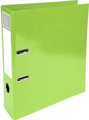 Produktbild von Exacompta 10x Ordner Prem'Touch A4, Rückenbreite 70mm, Iderama, Anisgrün, 53623E
