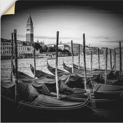 Produktbild von ARTland Wandbild, selbstklebend Venedig Canal Grande & Markusturm II Größe: 50x50 cm