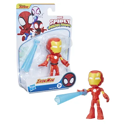 Produktbild von Hasbro Marvel Spidey Erstaunliche Freunde Iron Man 10cm
