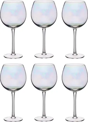 Produktbild von 6er Set Weingläser BARCRAFT IRIDESCENT für 500ml bunt irisierend KitchenCraft