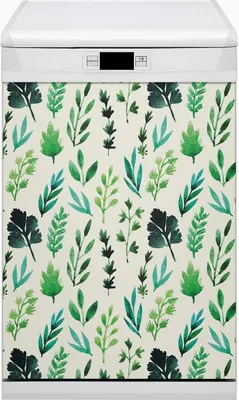 Produktbild von Geschirrspüle Magnet für Spülmaschine Magnetmatte Küche Magnete  Dekorative 45x80 cm  - Feldblumen