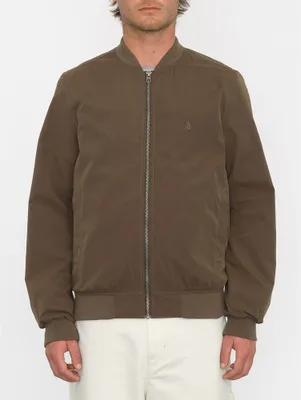 Image de Veste Volcom Burnward Marron S Homme Marron S
