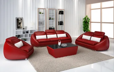 Produktbild von Sofagarnitur 3+2+1 Sitzer Set Design Sofa Polster Couchen Couch Modern Luxus Neu