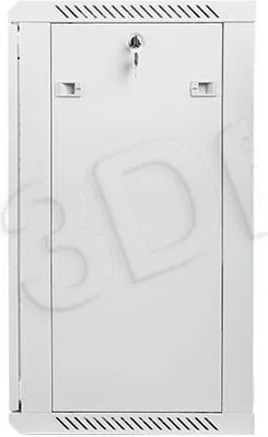 Produktbild von Szafa komunikacyjna, szafa rack Lanberg 19” naścienna 18U, 600x450 do samodzielnego montażu (płaska paczka), szara