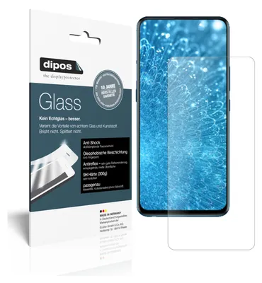 Produktbild von 2x Schutzfolie für Vivo V15 matt - Anti-Shock 9H Folie Glass Kunststoffglas