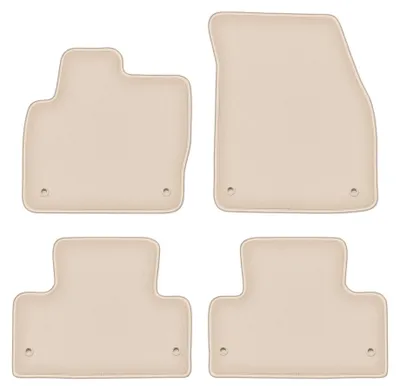 Immagine prodotto di Tappetini in moquette per Range Rover Evoque 2011-2018 (SUV) – set 4 pezzi, beige, su misura – Wielganizator FORTUNA