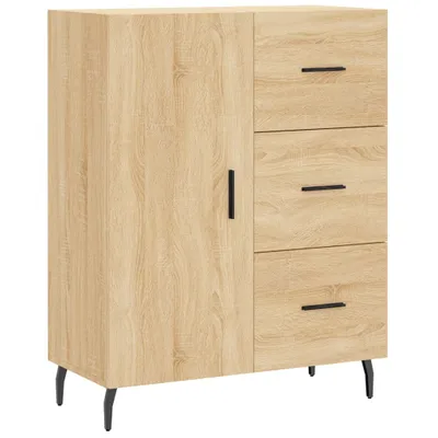 Produktbild von "WINTER SALE"Sideboard - elegante Design - Mehrzweckschrank - Sonoma-Eiche 69,5x34x90 cm Holzwerkstoff - Kommoden NEU5986010
