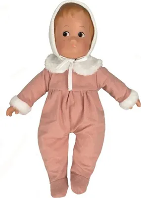 Produktbild von Egmont Toys Puppe Lucy ca. 32cm Stoffkörper Vintage-Look Baumwollkleidung ab 18 Monate