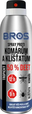 Obrázek produktu pro Nohel Garden Sprej BROS proti komárům a klíšťatům 50 % DEET 180ml