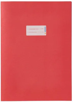 Produktbild von Heftschoner Papier A4 dunkelrot Packung mit 10 Stück
