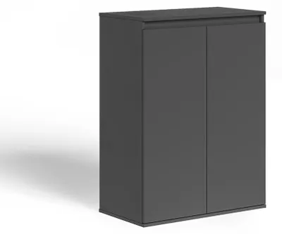 Produktbild von Kommode Vicco Claus Anthrazit 74 x 99.6 cm mit 2 Türen, Model 54744