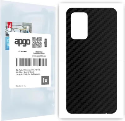 Produktbild von apgo Rückseite Schutzfolie für Samsung Galaxy A52s 5G -  Hinten Schutzfolie Carbon, Rückseite Folie schützt vor Kratzern und Fingerabdrücken