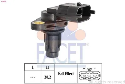 Produktbild von FACET Nockenwelleposition Sensor für HYUNDAI Tucson (TL, TLE) Nockenwellen 9.0695