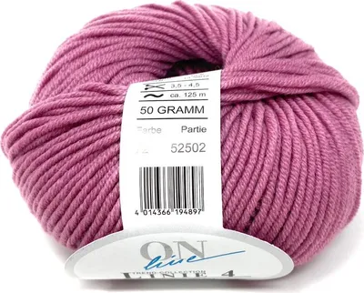 Produktbild von ONline Starwool,hochwertige Wolle,50g,100% Wolle Fb. 72