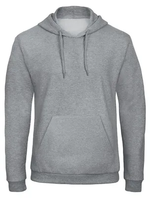 Immagine prodotto di B&C Unisex ID.203 50/50 Felpa con cappuccio FK156 (4XL) (grigio melange)