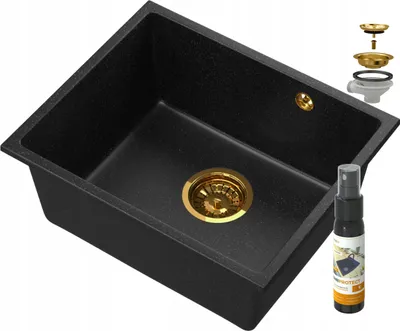 Obrázek produktu pro Granitový podomítkový dřez Manado Gold 50