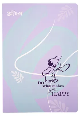 Zdjęcie produktu dla PATIO Zeszyt A4 60 kartek w kratkę Disney Fashion Stitch wzór 2