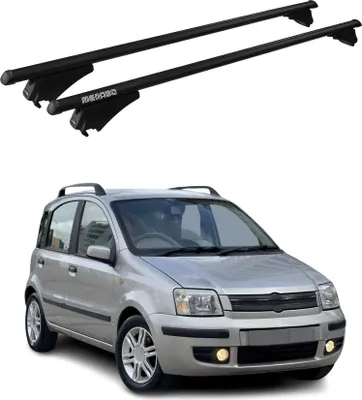 Immagine prodotto di Barre portatutto trasversali Tiger per Fiat Panda III 319 2012-2020 Nero