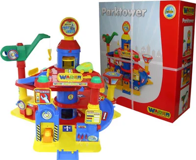 Image de Wader Parking 4 niveaux Jouet pour enfants