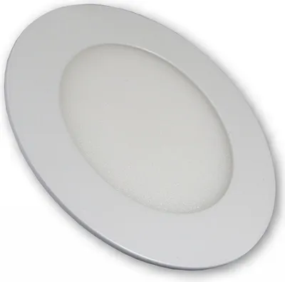Produktbild von C-Light 6 W - LED mini Panel Einbaulampe 230V rund - weiss