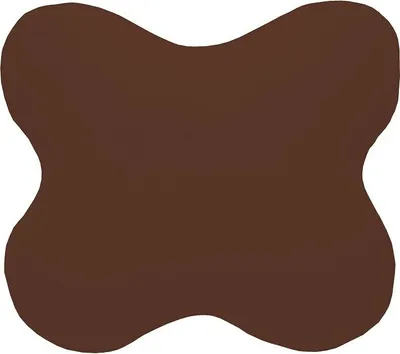 Produktbild von Bezug ACAMAR Schmetterlingskissen : Farbe - Braun