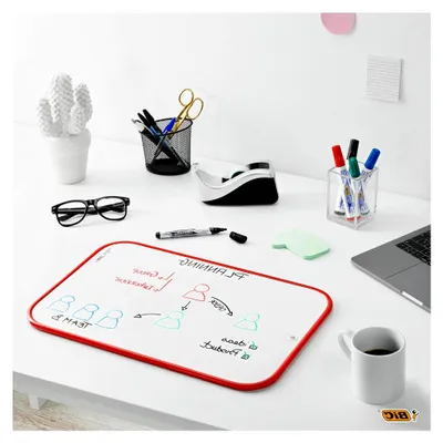 Produktbild von BIC trocken abwischbares Whiteboard (Doppelseitig, 30 x 44 cm)