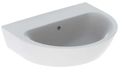Produktbild von Geberit Renova Waschtisch 55 x 45 cm ohne Hahnloch mit Überlauf